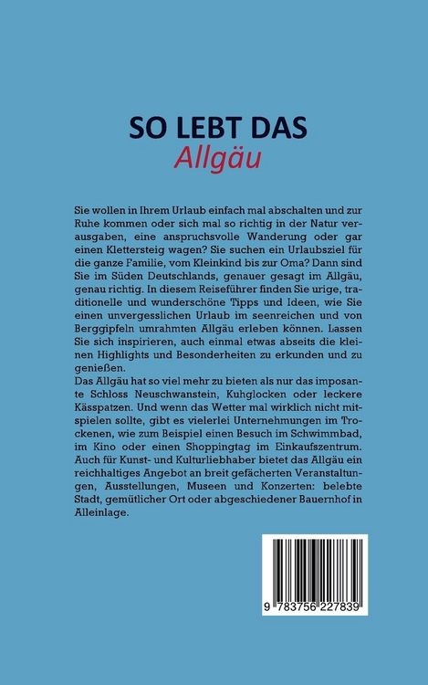 Produktbild: So lebt das Allg&auml;u