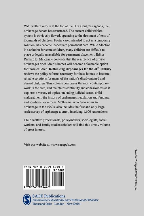 Produktbild: Rethinking Orphanages for the 21st Century
