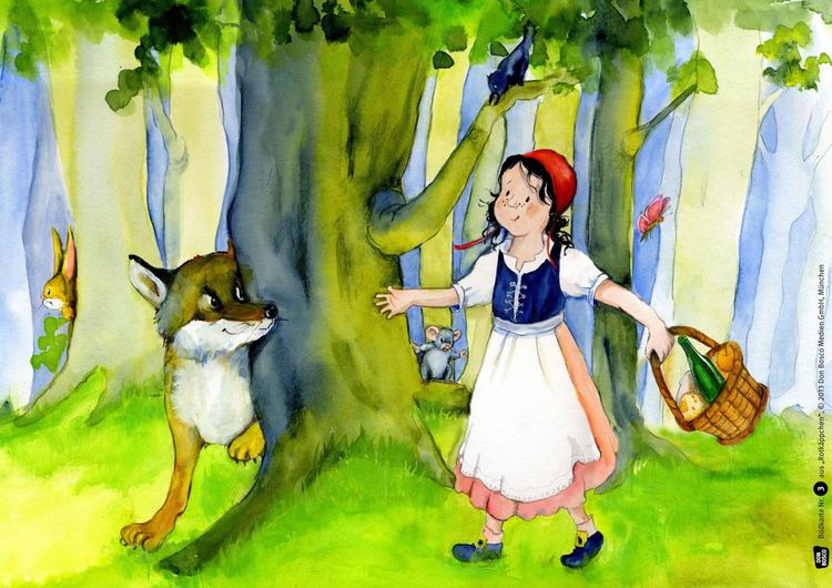 Produktbild: Rotk&auml;ppchen. Kamishibai Bildkartenset
