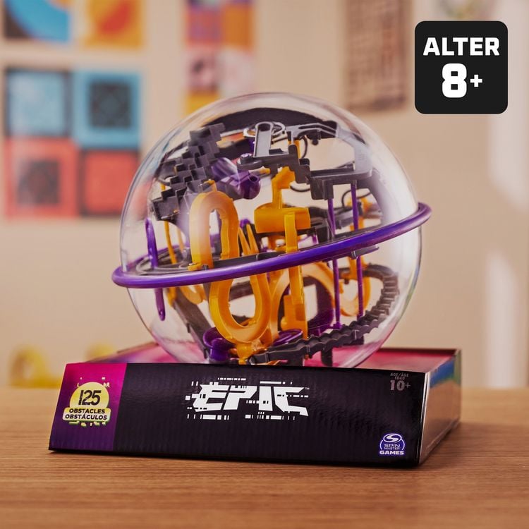 Produktbild: Spin Master Games Perplexus Epic, 3D-Labyrinth mit 125 Hindernissen