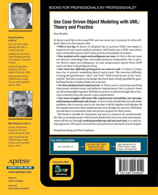 Produktbild: Use Case Driven Object Modeling with UML