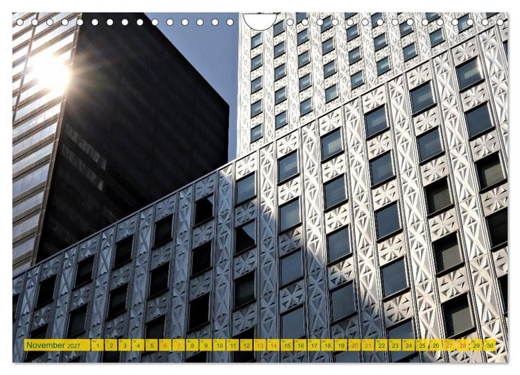 Produktbild: NEW YORK visions (Wandkalender 2027 DIN A4 quer), CALVENDO Monatskalender