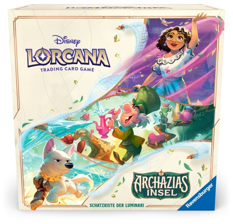 Produktbild: Disney Lorcana TCG: Archazias Insel - Schatzkiste der Luminari (Deutsch)