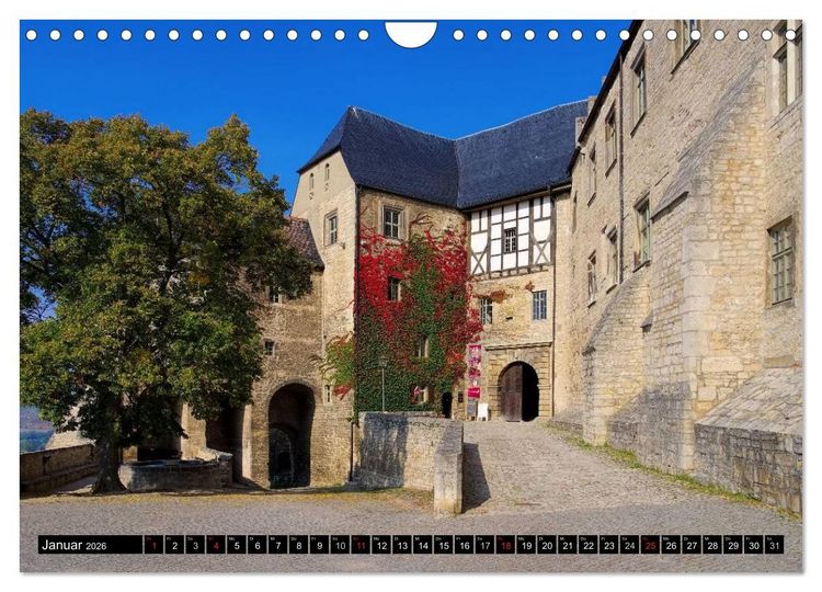 Produktbild: Freyburg - Die Perle im Unstruttal (Wandkalender 2026 DIN A4 quer), CALVENDO Monatskalender