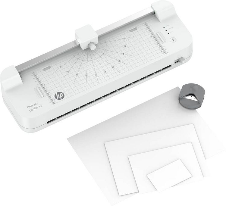 Produktbild: HP Laminierger&auml;t, Laminierger&auml;te-Set OneLam Combo A3 3162 DIN A3, DIN A4, DIN A5, DIN A6, Visitenkarten