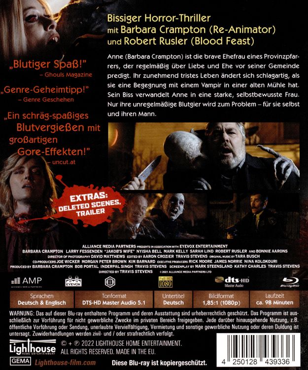 Produktbild: Jakob's Wife - Meine Frau, der Vampir