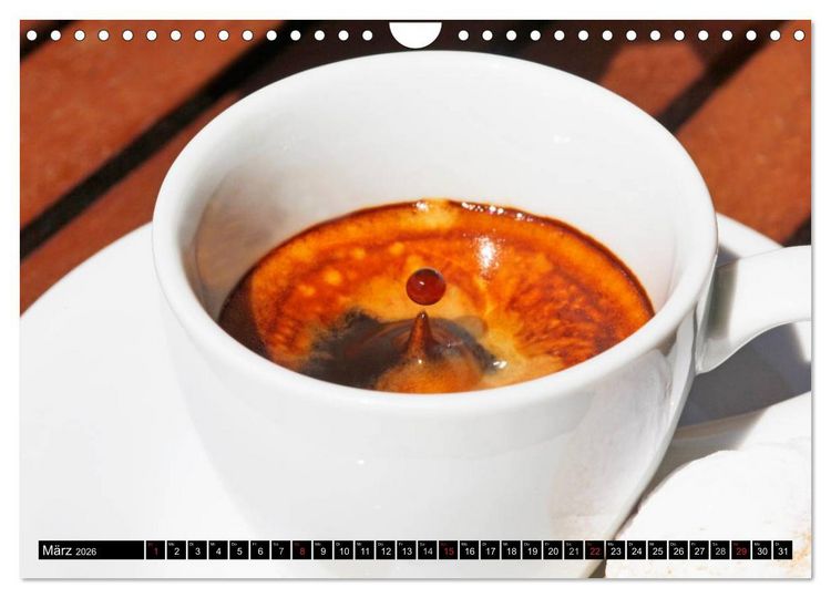 Produktbild: Espressozeit (Wandkalender 2026 DIN A4 quer), CALVENDO Monatskalender