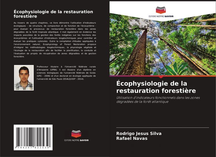 Produktbild: &Eacute;cophysiologie de la restauration foresti&egrave;re