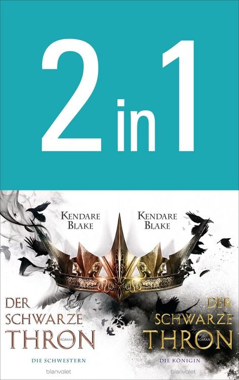 Produktbild: Der Schwarze Thron: Die Schwestern / Die K&ouml;nigin (2in1-Bundle)