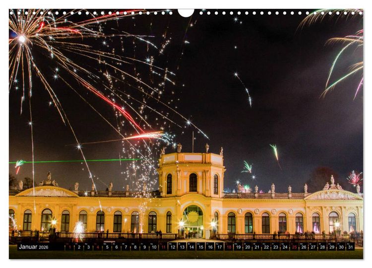 Produktbild: Kassel bei Nacht (Wandkalender 2026 DIN A3 quer), CALVENDO Monatskalender