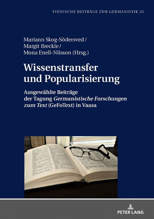 Produktbild: Wissenstransfer und Popularisierung