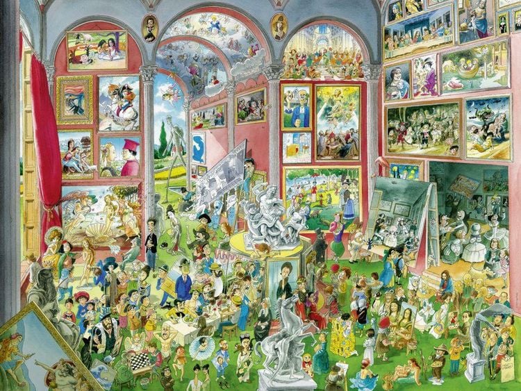 Produktbild: MASTERPIECES, HEYE Puzzle von Hugo Prades