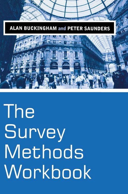 Produktbild: The Survey Methods Workbook