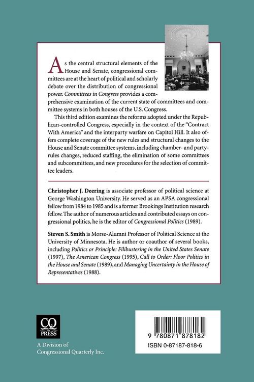 Produktbild: Committees in Congress, 3e