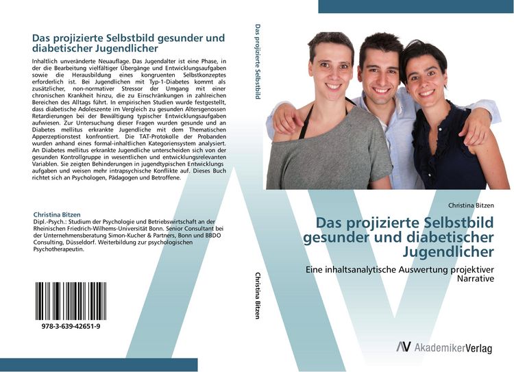 Produktbild: Das projizierte Selbstbild gesunder und diabetischer Jugendlicher