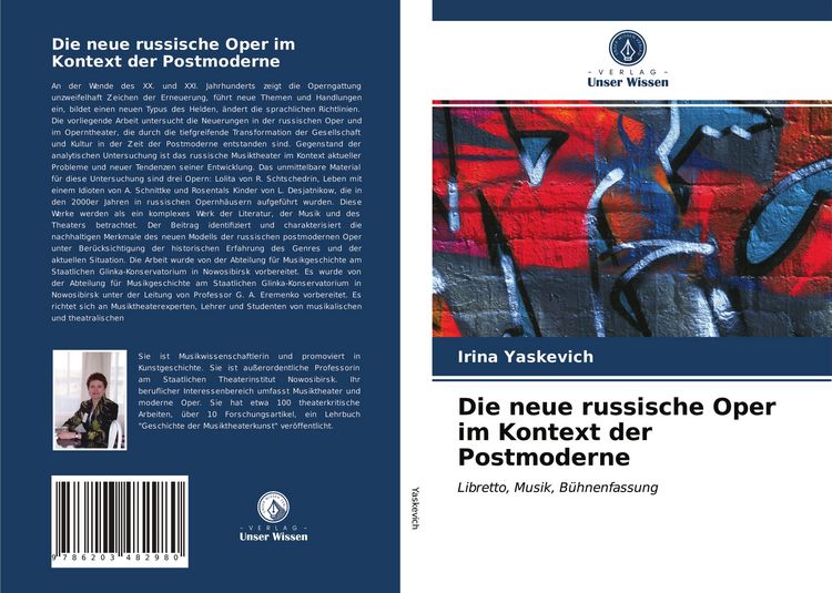 Produktbild: Die neue russische Oper im Kontext der Postmoderne
