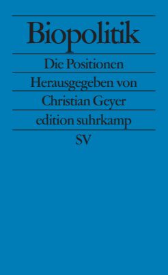 Produktbild: Biopolitik