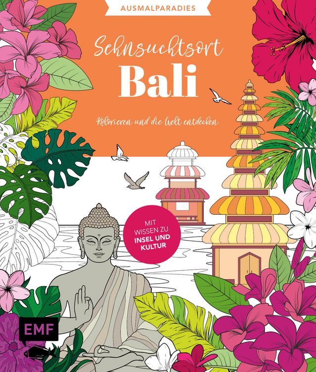 Produktbild: Ausmalparadies &ndash; Sehnsuchtsort Bali