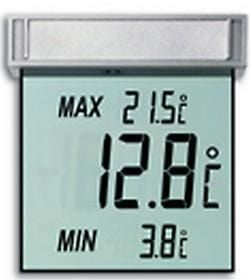 Produktbild: TFA Dostmann 30.1025 Fenster-Thermometer Silber 30.1025