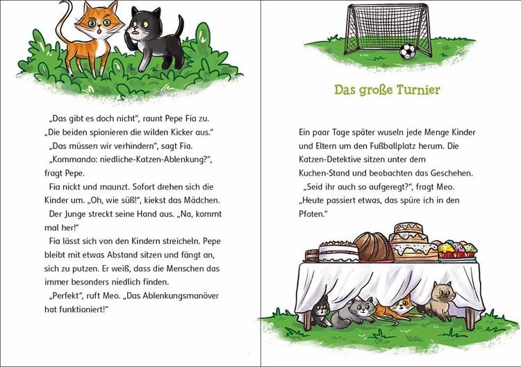 Produktbild: Die Katzen-Detektive (Band 1) - Ein Fall f&uuml;r die Samtpfoten