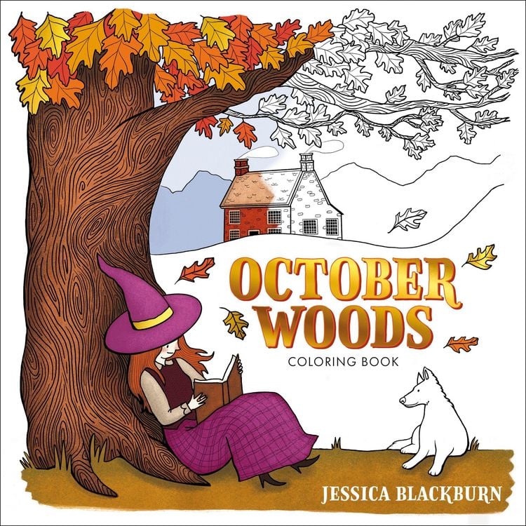 Produktbild: October Woods Coloring Book