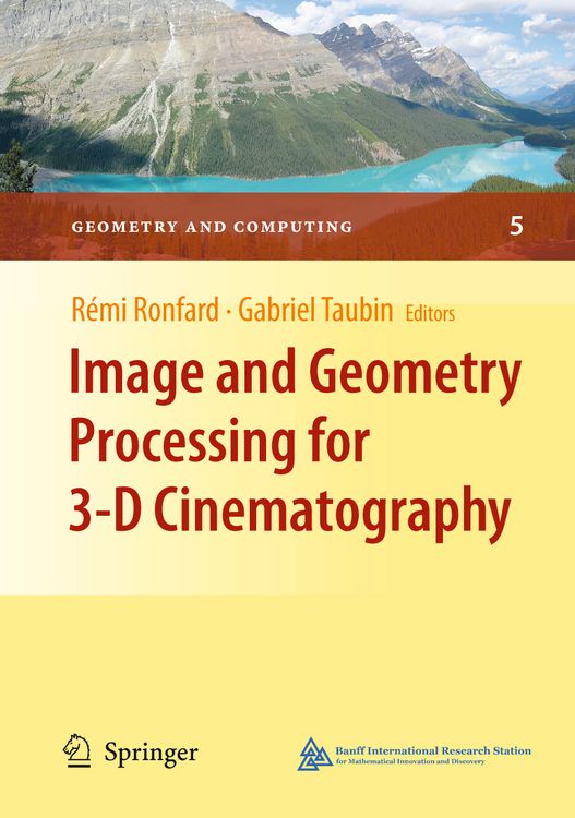Produktbild: Image and Geometry Processing for 3-D Cinematography