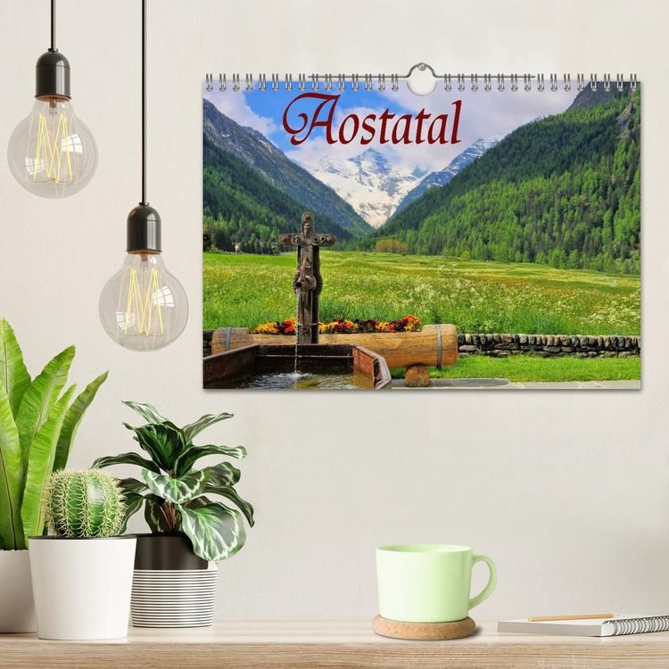 Produktbild: Aostatal (Wandkalender 2026 DIN A4 quer), CALVENDO Monatskalender