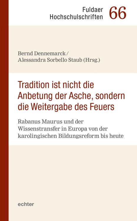 Produktbild: "Tradition ist nicht die Anbetung der Asche, sondern die Weitergabe des Feuers"
