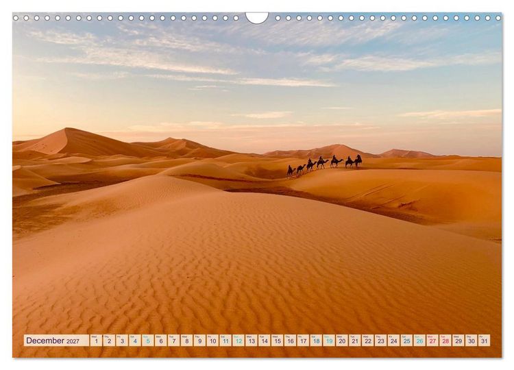 Produktbild: Marocco&rsquo;s Silent Desert (Wall Calendar 2027 DIN A3 landscape), CALVENDO 12 Month Wall Calendar