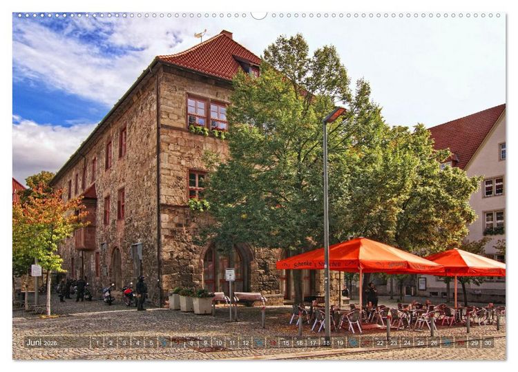Produktbild: Stadtansichten Nordhausen (Wandkalender 2026 DIN A2 quer), CALVENDO Monatskalender
