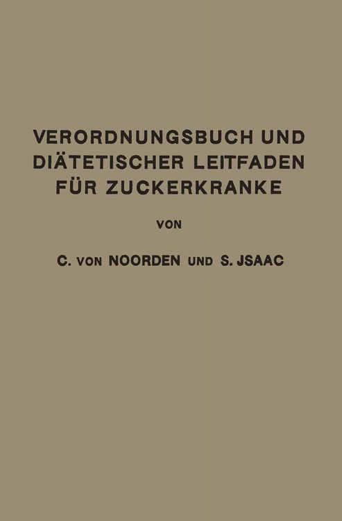 Produktbild: Verordnungsbuch und Di&auml;tetischer Leitfaden f&uuml;r Zuckerkranke