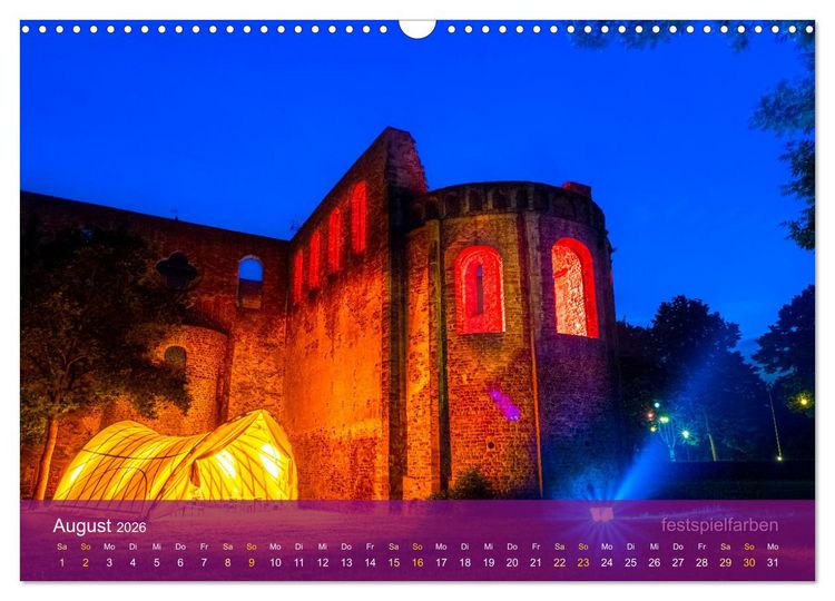 Produktbild: bad hersfeld im blick (Wandkalender 2026 DIN A3 quer), CALVENDO Monatskalender
