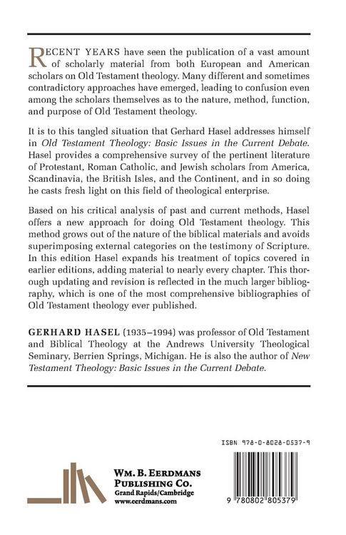 Produktbild: Old Testament Theology