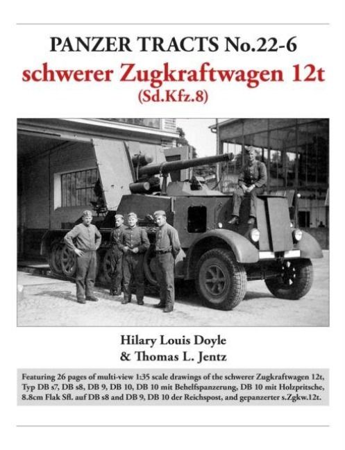 Produktbild: Panzer Tracts No.22-6: schwerer Zugkraftwagen 12t (Sd.Kfz.8)