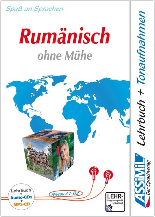 Produktbild: ASSiMiL Rum&auml;nisch ohne M&uuml;he - Audio-Plus-Sprachkurs - Niveau A1-B2