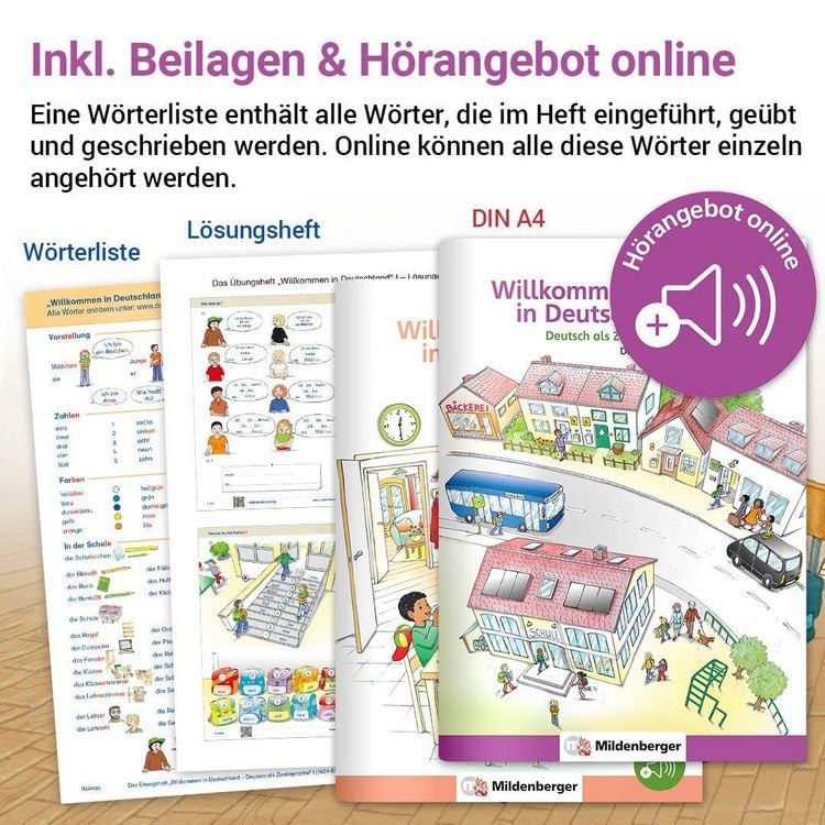 Produktbild: Das &Uuml;bungsheft - Deutsch als Zweitsprache I und II