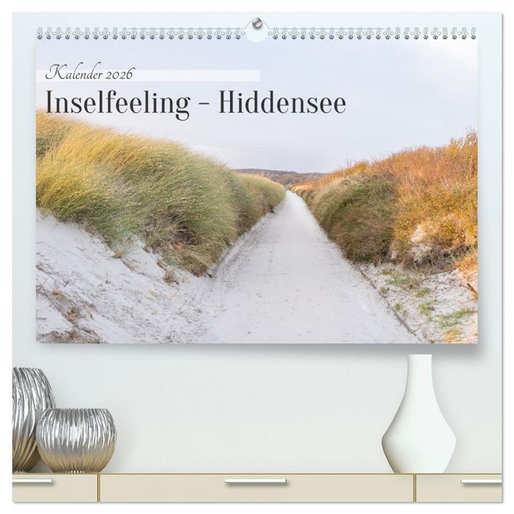 Produktbild: Inseelfeeling - Hiddensee (hochwertiger Premium Wandkalender 2026 DIN A2 quer), Kunstdruck in Hochglanz