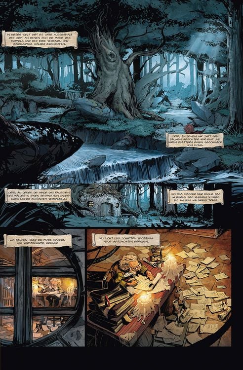 Produktbild: Broceliande &ndash; Der Wald des kleinen Volkes. Band 1