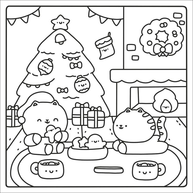 Produktbild: Cute & Cozy Coloring - Merry Christmas