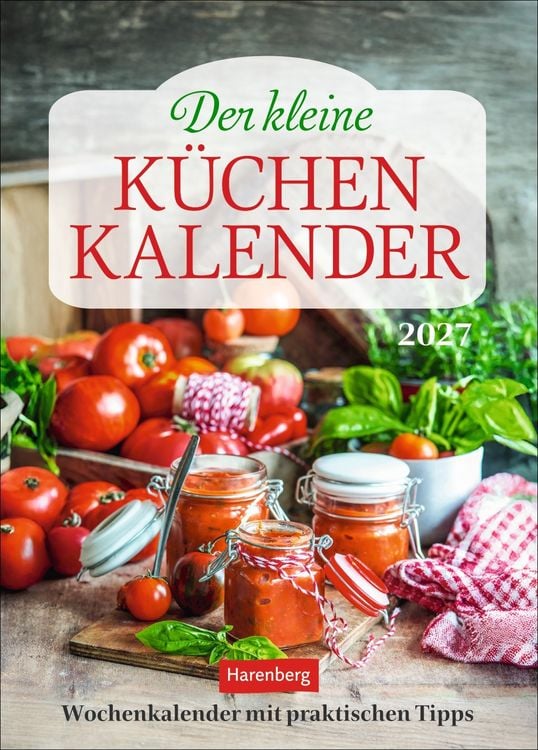 Produktbild: Der kleine K&uuml;chenkalender Wochenkalender 2027 - Wochenkalender mit praktischen Tipps