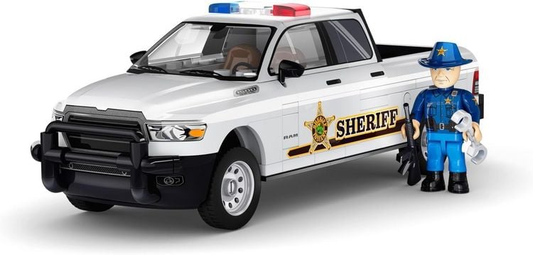 Produktbild: COBI 24658 - RAM 1500 Sheriff, Bausatz 1:35, 211/1 Klemmbausteine