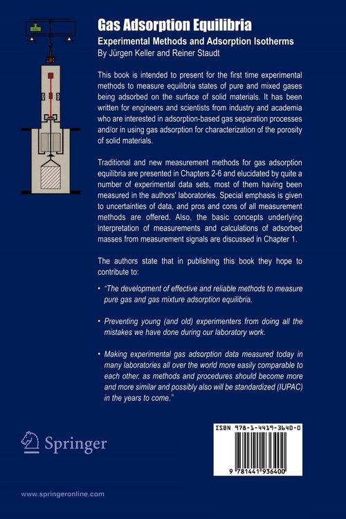 Produktbild: Gas Adsorption Equilibria