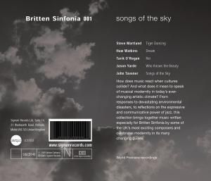 Produktbild: Britten Sinfonia: Songs Of The Sky