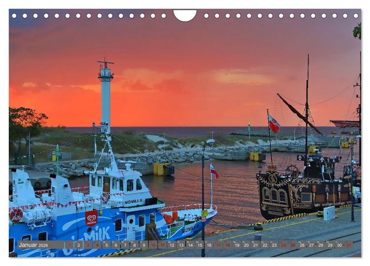 Produktbild: Kurort Kolberg (Wandkalender 2026 DIN A4 quer), CALVENDO Monatskalender