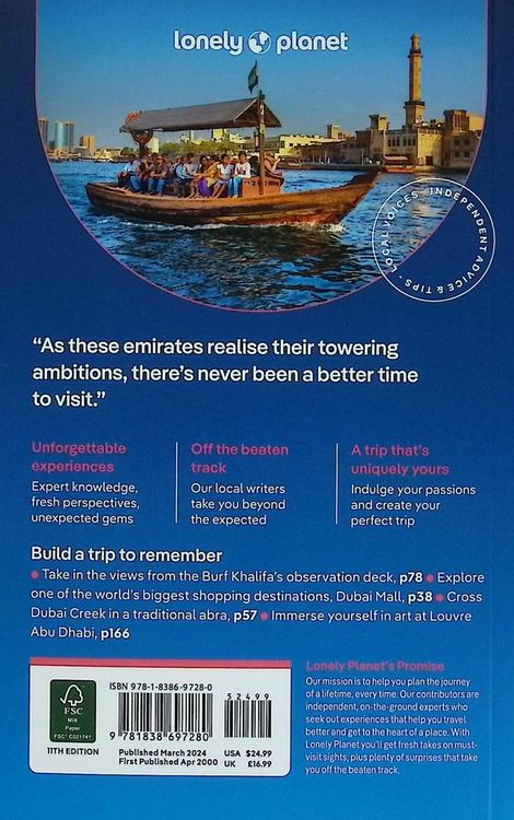 Produktbild: Lonely Planet Dubai & Abu Dhabi