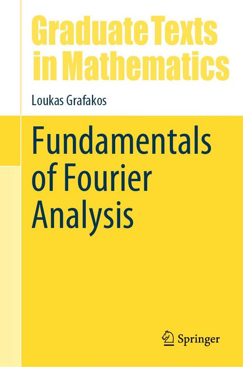 Produktbild: Fundamentals of Fourier Analysis