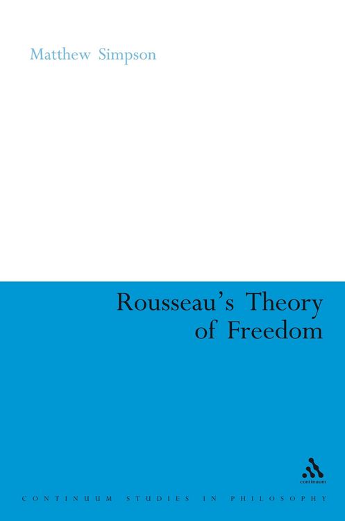 Produktbild: Rousseau's Theory of Freedom