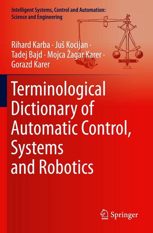 Produktbild: Terminological Dictionary of Automatic Control, Systems and Robotics