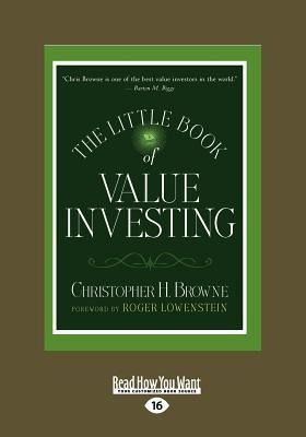Produktbild: The Little Book of Value Investing (Large Print 16pt)