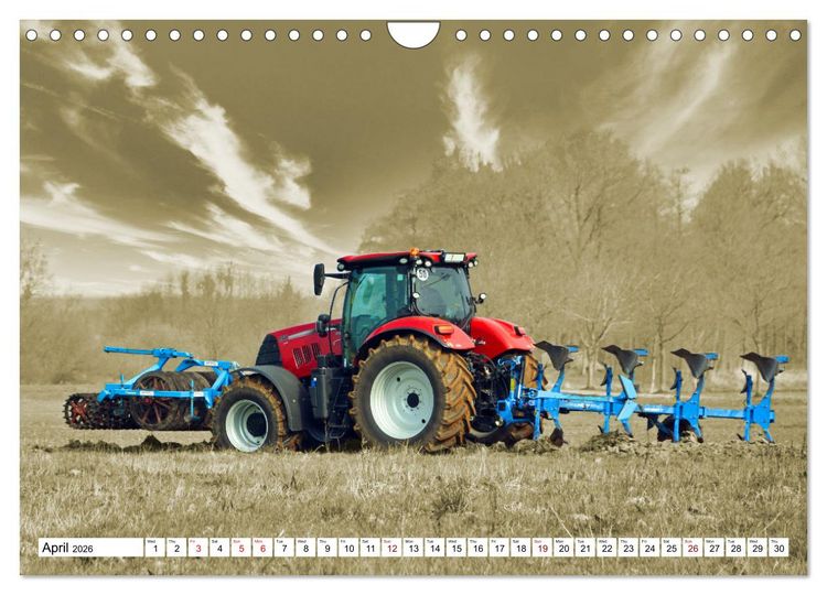 Produktbild: The fascination of agricultural machinery (Wall Calendar 2026 DIN A4 landscape), CALVENDO 12 Month Wall Calendar